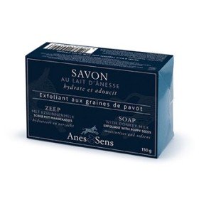 Savon exfolient aux graines de pavot